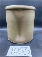 Stoneware Crock-10" tall, 9" diam
