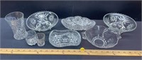 Assorted Glass dishes. NO SHIPPING