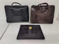 Patent Leather Briefcases
