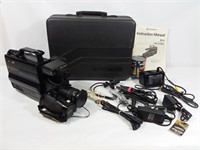Camera VHS Hitachi  HPX, case et fillage