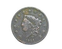 1831 Cent VF