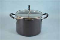 Non Stick Pot w/ Strainer Cover and Glass Lid