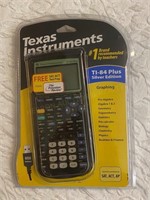Texas Instruments TI-84 Silver Ed. Graphing