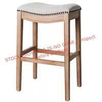 Maven Lane Adrien Backless Saddle Kitchen Stool