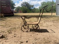 Metal Doll Baby Carriage
