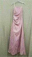 Urban Girl Nites Pink Floral Long Dress- Size 7/8