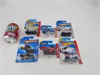 6 voitures hot wheels die cast