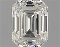 Gia Certified Emerald Cut .90ct Vs1 Diamond