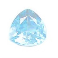 Genuine 1.0ct Trillion Sky Blue Topaz (aaa Grade)