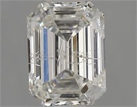 Gia Certified Emerald Cut .70ct I1 Diamond