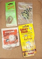 Assorted fishing tackle