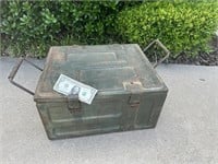 WWII Steel Ammo/Equipment Case - Dated 1942