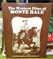 1984 Signed The Western Films of Monte Hale Book
