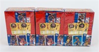 Sports Cards 1991 Fleer Basketball Cards (3) Boxes