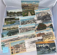 17 Asbury Park Antique/VTG Postcards Ephemera