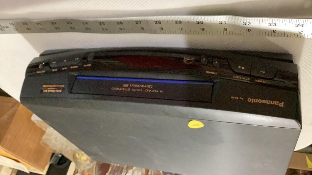 Panasonic VCR (not tested)