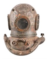 A.J. Morse & Son Antique Diving Helmet Boston Ma.