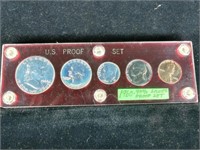 1960 US Proof Set Red Case