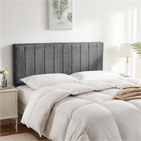 *Full - Channel Stitched Wall Mount Headboard