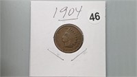 1904 Indian Head Cent rd1046
