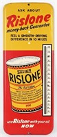 RISLONE OIL ALLOY TIN THERMOMETER