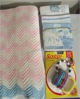 Small Crocheted Baby Blanket and more