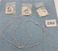4 925 Silver Necklaces
