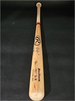 Autographed w/ COA Rawlings Bat: Rick Ankiel,+