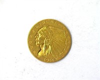 1914 Gold $2.50 CH/GEM BU