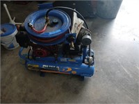 Puma gas powered air compressor with Honda motor