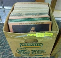 1 Large Box of Records Seems to be Dan Fogelberg