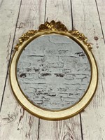 Dauphine Harrison & Gil Wood Framed Mirror