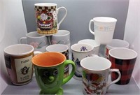 LOT OF 1 DOZEN CUPS/MUGS