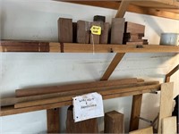 LARGE LOT OF WALNUT WOOD & OTHER WOOD