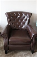 Leather and Fabric Chair Design by Ashley