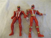 2 Red Power Rangers Bandit