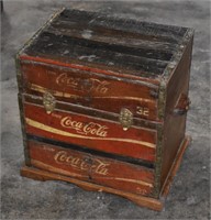 Unique Storage Chest Made w/Coca-Cola Crates