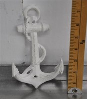 Cast iron anchor wall hook