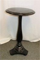 Mahogany plate top fern stand 26" tall