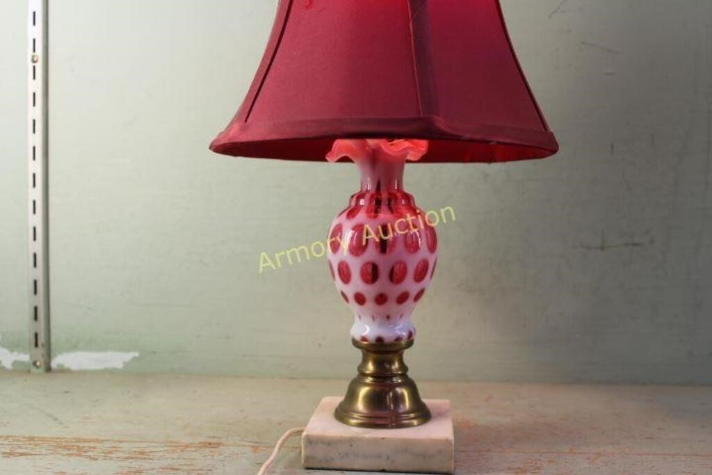 FENTON COIN DOT SMALL LAMP