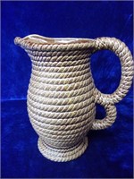 Unusual Rope Texture Pitcher