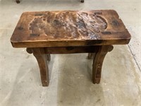 Rustic Wood Stool