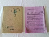 1943 Typhoon yearbook