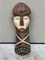 African Wood Carved Tribal Mask