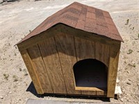 WOODEN DOG HOUSE