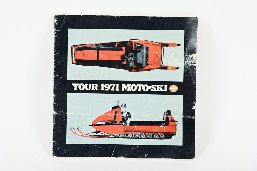 1971 MOTO-SKI BOOKLET