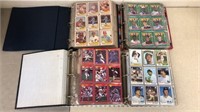 4 binders of baseball cards