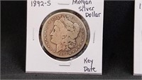1892S Morgan Dollar