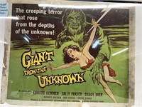 Giant from the unknown movie poster original f