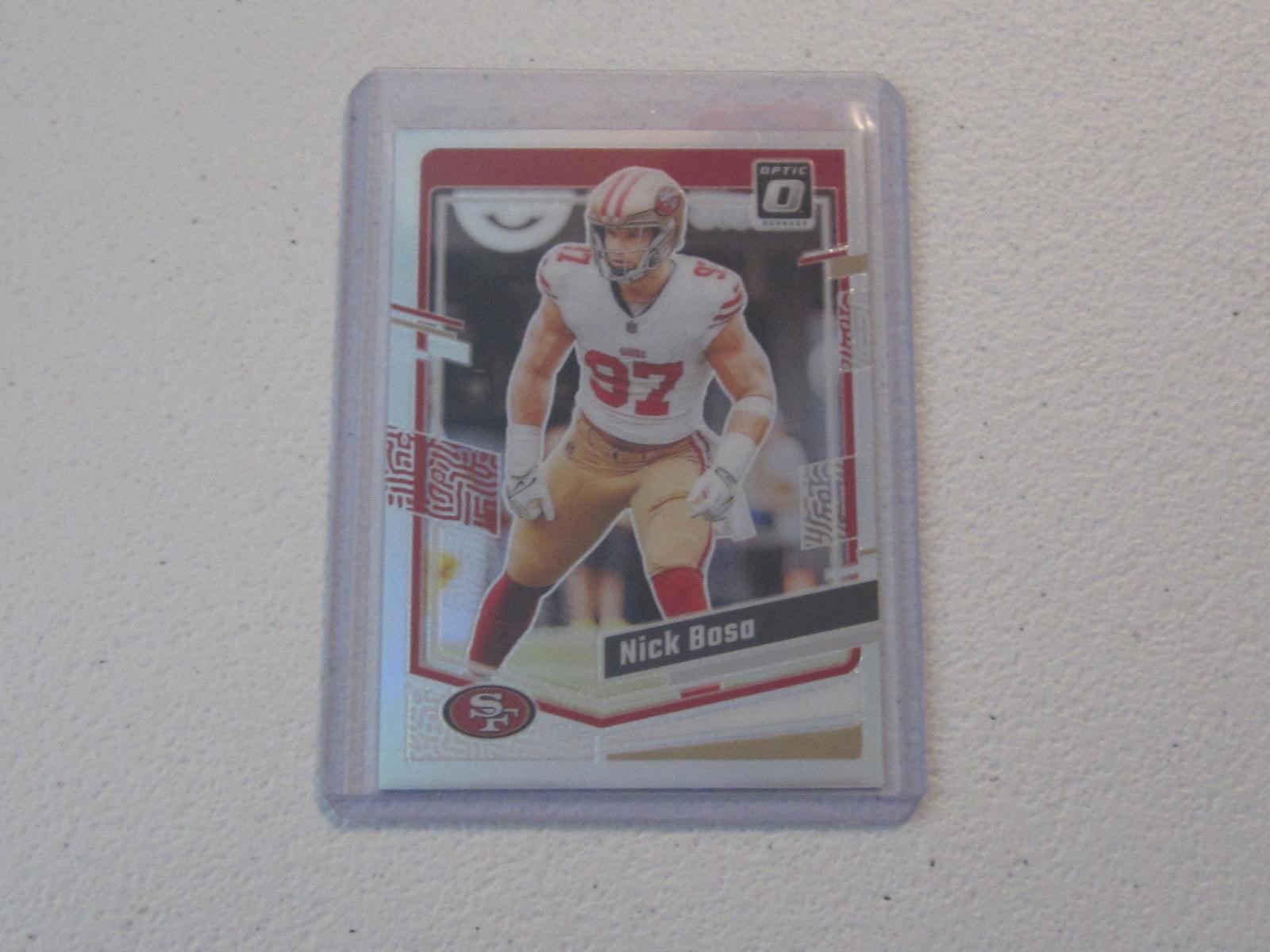 2023 DONRUSS OPTIC NICK BOSA SILVER